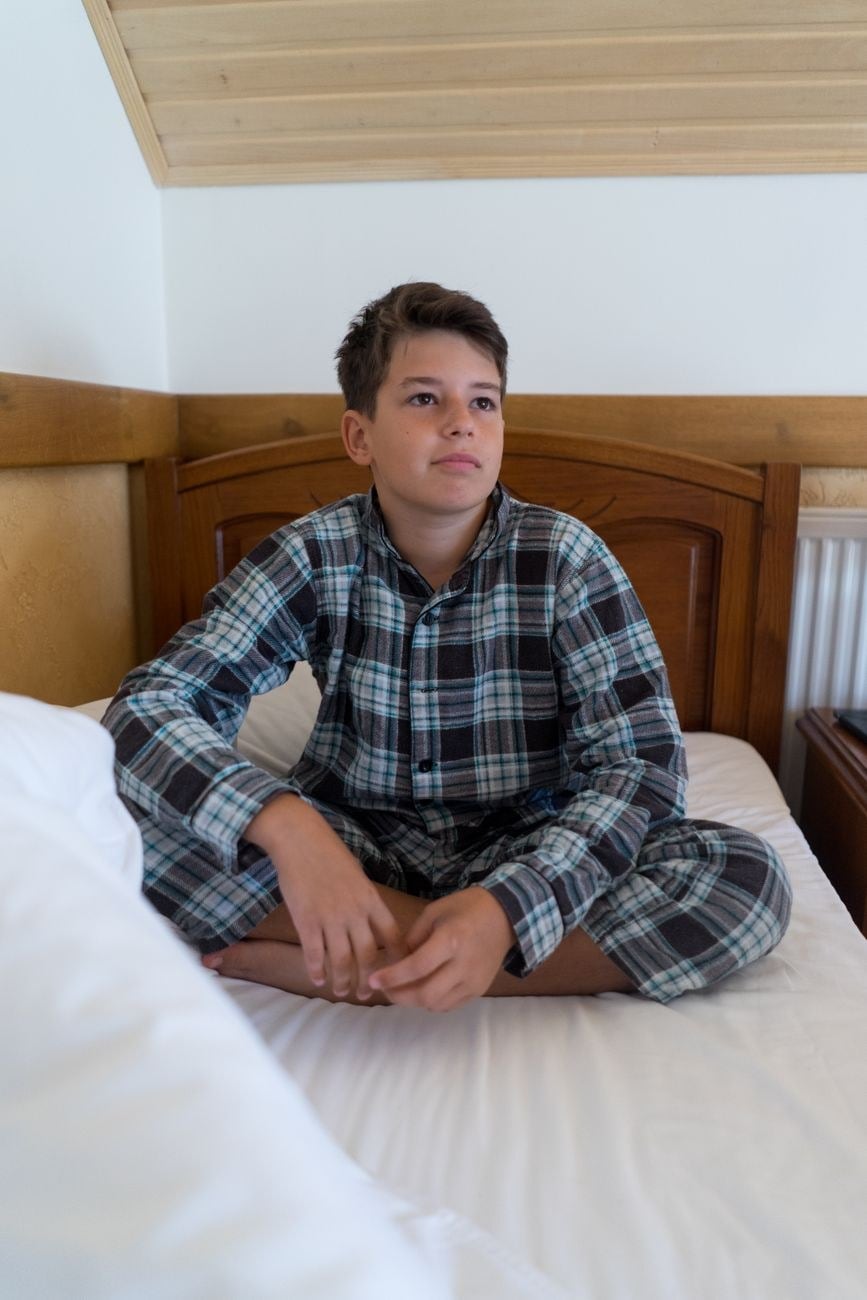 Pijama Xadrez Marinho — Pijamas